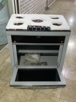 اجاق گاز 5 شعله فردار ساینوم سفید