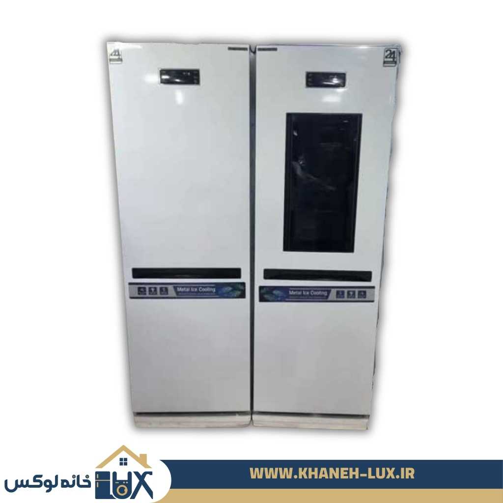 یخچال فریزر طرح 4 درب الکترو هاوس سفید