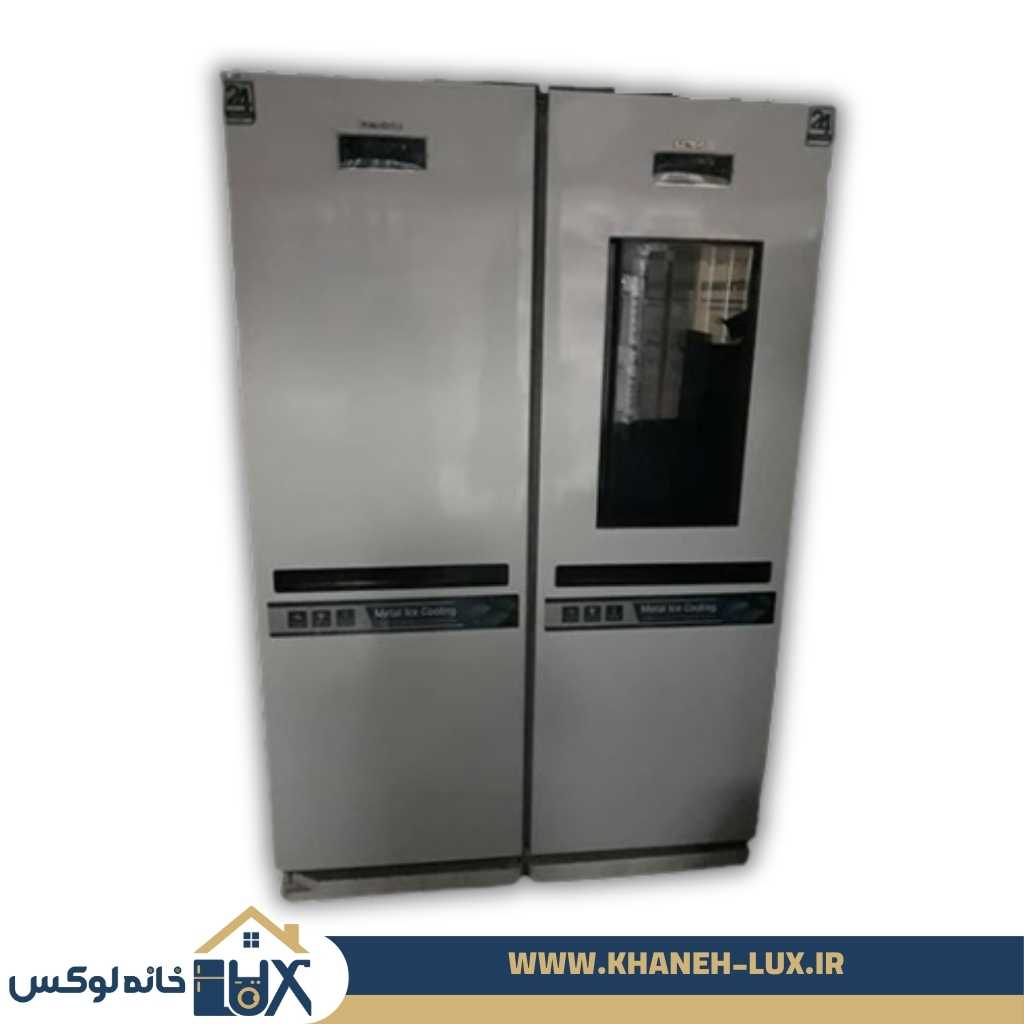 یخچال فریزر طرح 4 درب الکترو هاوس سیلور
