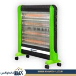 بخاری برقی بروات مدل فن دار سبز