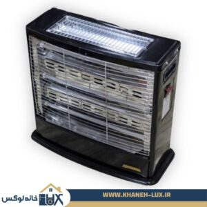 بخاری برقی آپادانا مدل فن دار5المنت مشکی