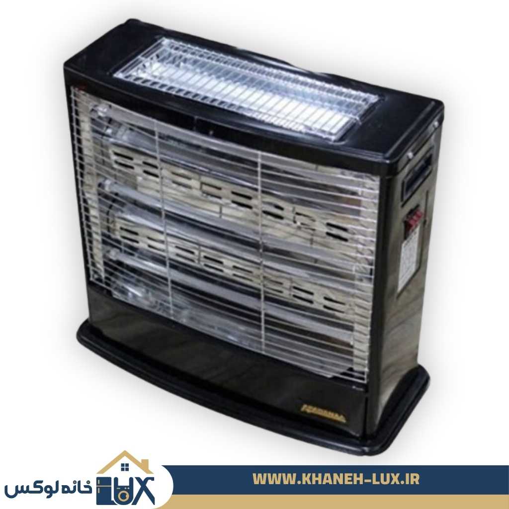 بخاری برقی آپادانا مدل فن دار5المنت مشکی