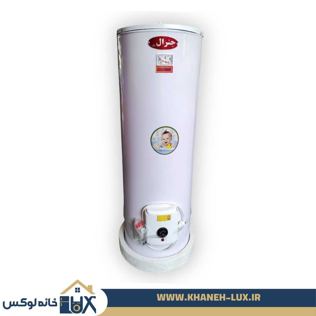 WWW.KHANEH-LUX.IR (60) آبگرمکن استوانه برقی 120 لیتری زمینی جنرال مواس