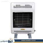 بخاری گازی سفالی بدون دودکش جنرال افروز سفید