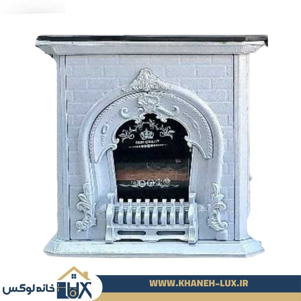 شومینه گازی 37000 اطلس جواهر سفید