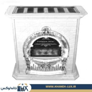 بخاری گازی شومینه ای جنرال 30000 طرح درسا سفید