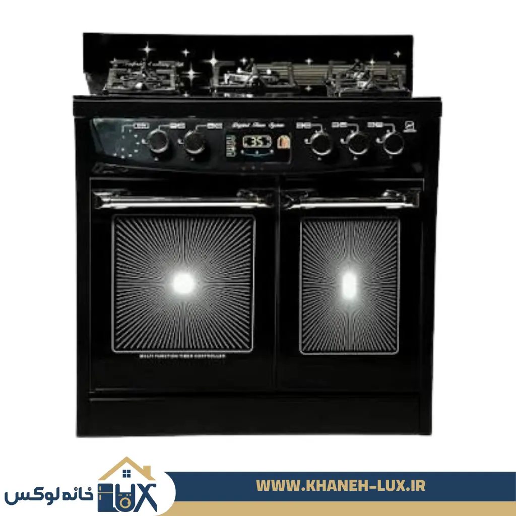 اجاق صفحه استیل رویه چدن بوشیه چهار درب مارک استیلا مهساران
