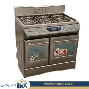 اجاق صفحه لعابی 2 درب برند کیان