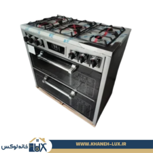 اجاق دو درب صفحه استیل مانینو